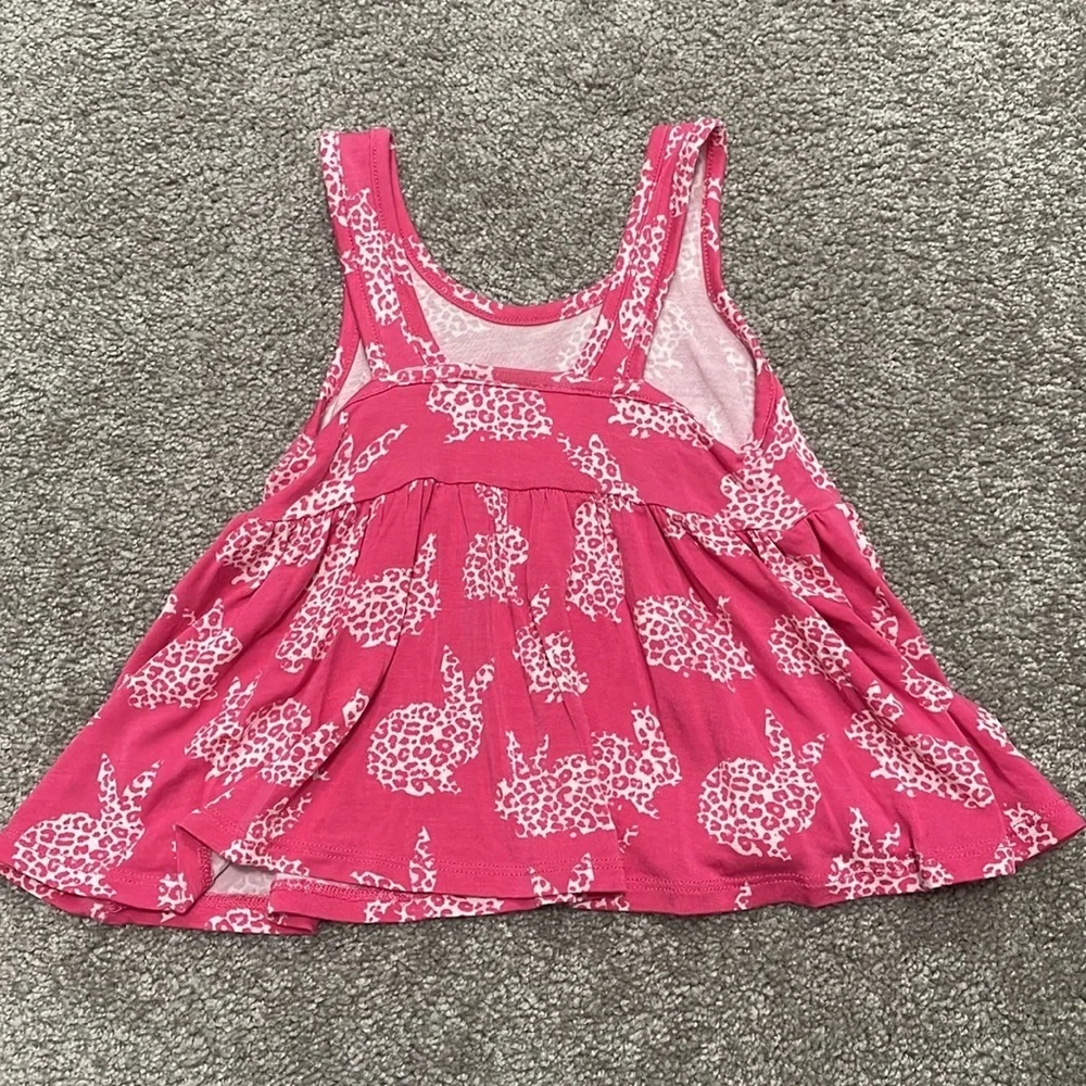 Posh Peanut Lana Bunnies Bummie Tank Set